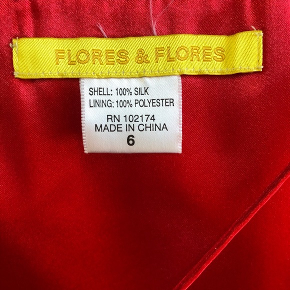 Flores & Flores Black Asymmetrical Dress - Picture 4 of 4